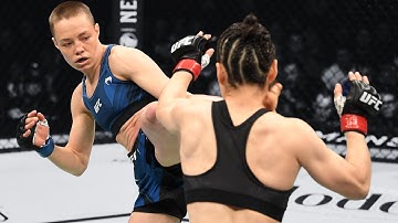 UFC 261: ROSE NAMAJUNAS VS ZHANG WEILI | HIGHLIGHT