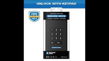 SecureDrive® KP Hardware Encrypted External Portable Drive Review