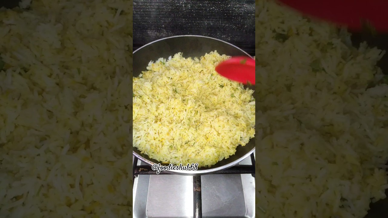 Lemon garlic rice 
