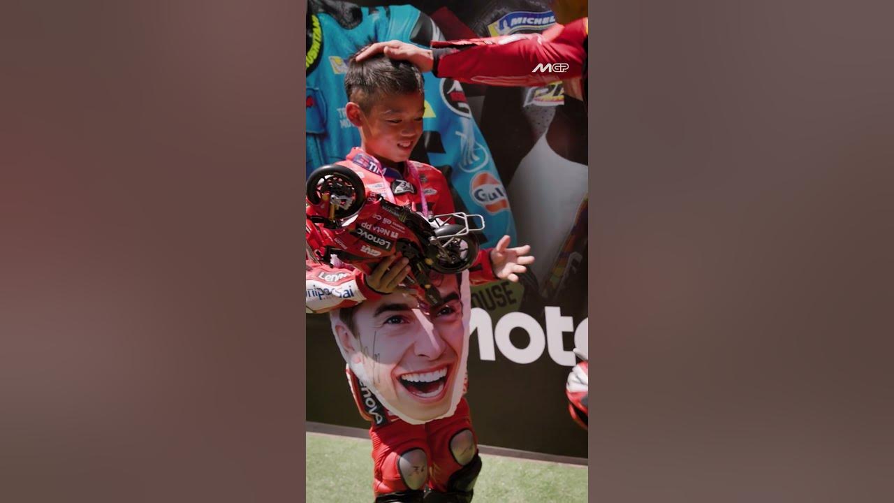 Marc Marquez meets his biggest Thai fan! 😍| 2025 #ThaiGP