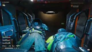 HELLDIVERS 2 Entering The Extraction Shuttle From The Inside