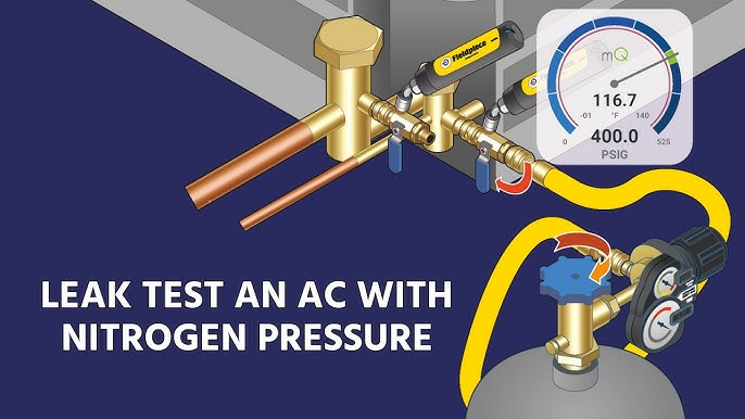 Do Dry or Wet COPPER FLARES LEAK High Pressure Refrigerant on