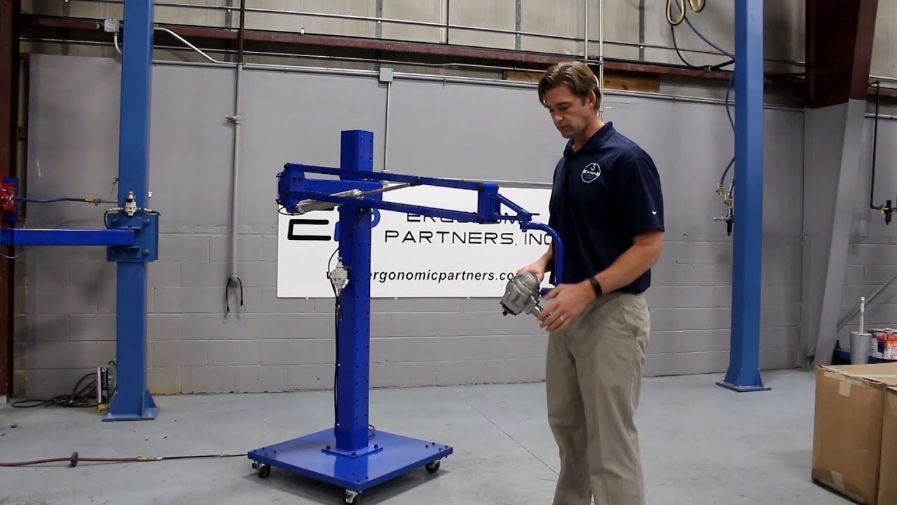Portable Zero Gravity Tool Arm for Grinder YouTube