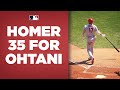 Shohei Ohtani hits homer number 35 FOR THE LEAD! (Majors home run leader CRUSHES this ball)