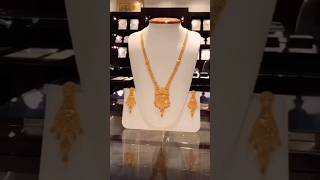 Latest Gold necklace set/Gold design #shorts #shortfeed #gold #jewellery #ytshorts #viral #trending