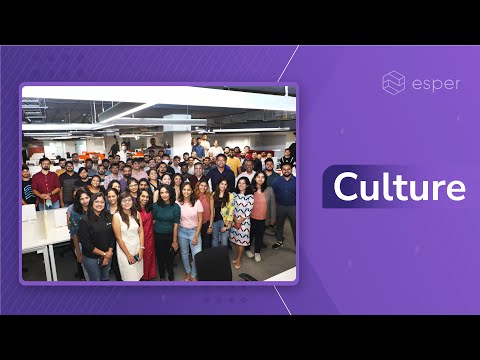 Get to know the people and culture at Esper’s Bangalore HQ