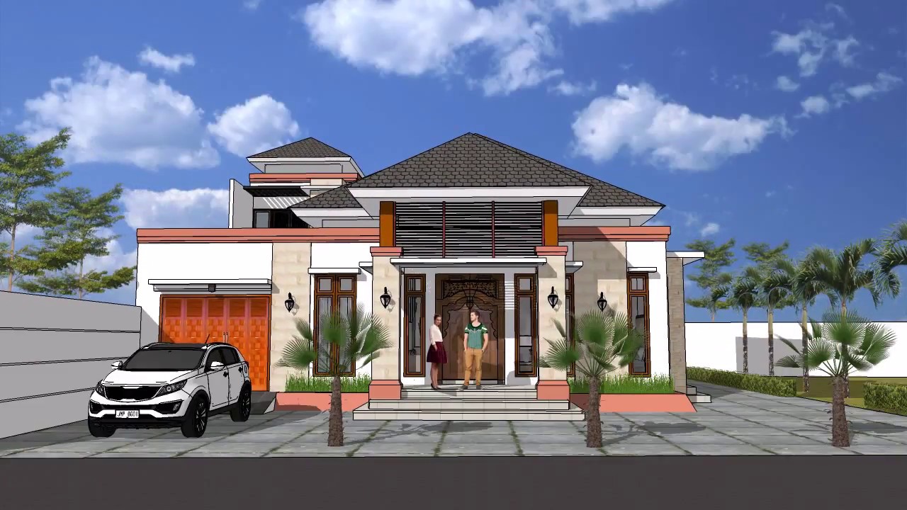 Desain Rumah 13x18 Meter Bapak Abdul Ghofur Pati Eksterior YouTube