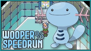 Wooper% Speedrun (Wooper Is Not Fast)