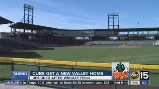 Chicago Cubs celebrate Grand Opening of Mesa stadium