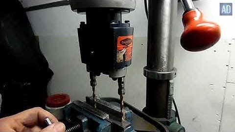 MS2-7 Testing - Drilling Aluminum and Steel! (used head)