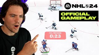 NHL 24 Official Gameplay Trailer | Deep Dive ft. Nasher