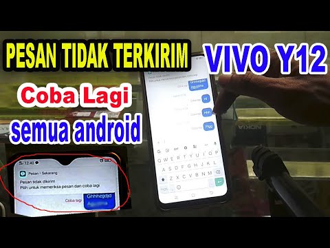 Tidak Bisa Mengirim pesan di Hp Vivo y12