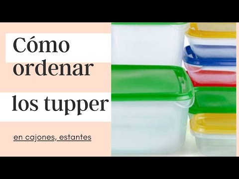 Tupperware - ¿Cómo organizar tu nevera?