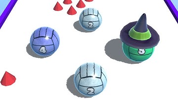 Ball Merge 2048 - All Levels Gameplay Android, iOS