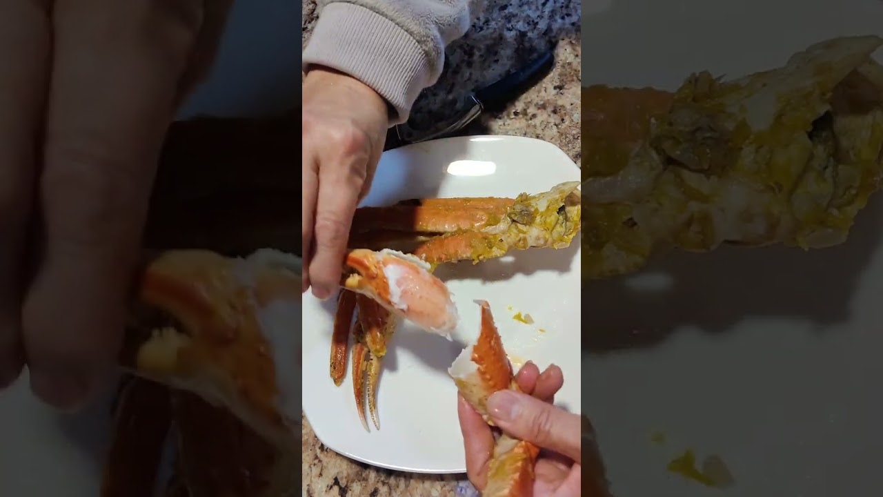 How to crack snow crab leg perfectly