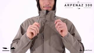 quechua arpenaz 300 rain jacket