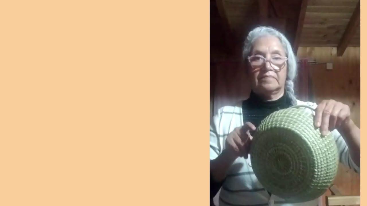 CANASTO TEJIDO EN PITA - Día del Patrimonio Cultural 2021