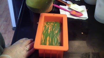Making & Cutting Cucumber Melon Soap for a Custom Order
