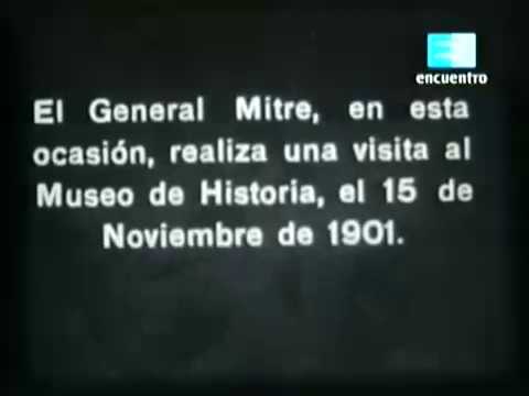 Visita del presidente Bartolome Mitre al Museo de Historia (1901)