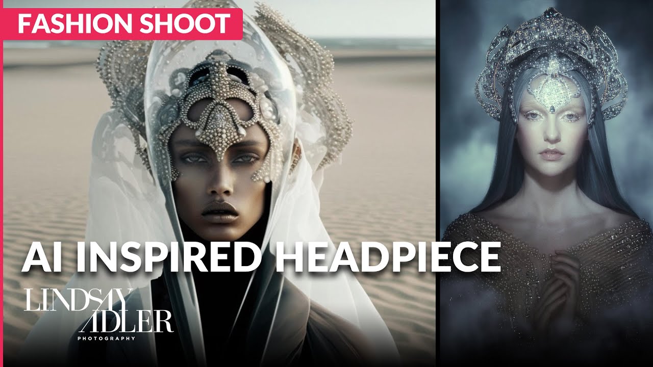 AI Photography Shoot: Creating a Headpiece | Inside Fashion and Beauty ...