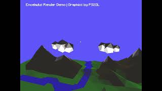Enceladus V2 -  Earth Demo WIP | Graphics by PS2GL