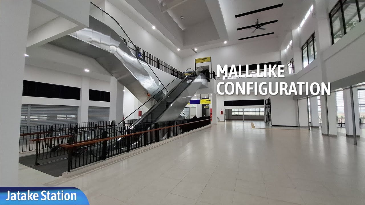 RAILWAY STATION ESCALATORS, with MALL-LIKE CONFIG