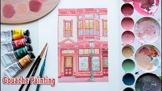 Sweet Gifts Shop // Gouache Painting Process