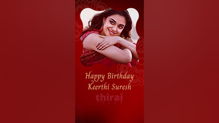 Happy Birthday Keerthi Suresh Celebrating Keerthi Suresh #shorts #keerthisuresh #kalaavathi #reels