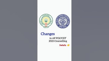 🚨 AP POLYCET 2025 Counselling update 🚨 @Teachingfrnd-g5t @SS-999