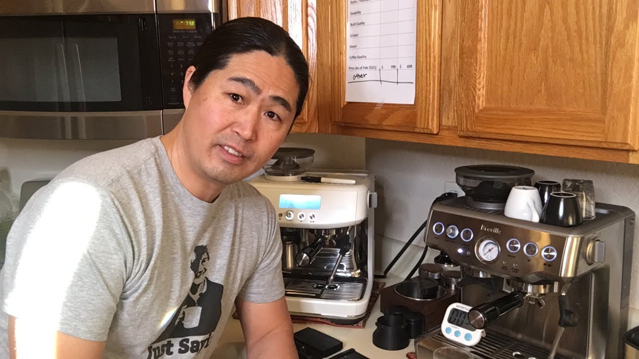 Breville Barista Express vs Barista Pro 