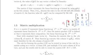 Math 23a. Week 1, Video 4: Matrix Multiplication, Inverse Functions, & Determinants (1.5-1.8)
