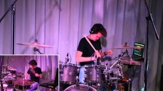 DVBBS & Shaun Frank - La La Land (Drum Cover) ft. Delaney Jane