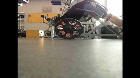 100lbs Hyper Extensoins at 157lbs BW