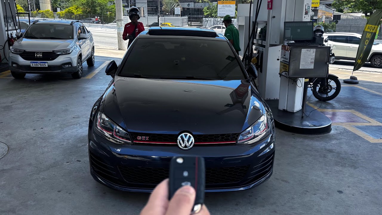 Só eu, o GOLF GTI e esse momento que eu precisava