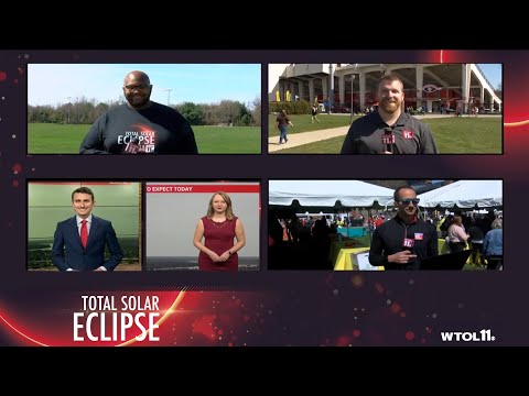 Total Solar Eclipse 2024 | WTOL 11 Team Coverage