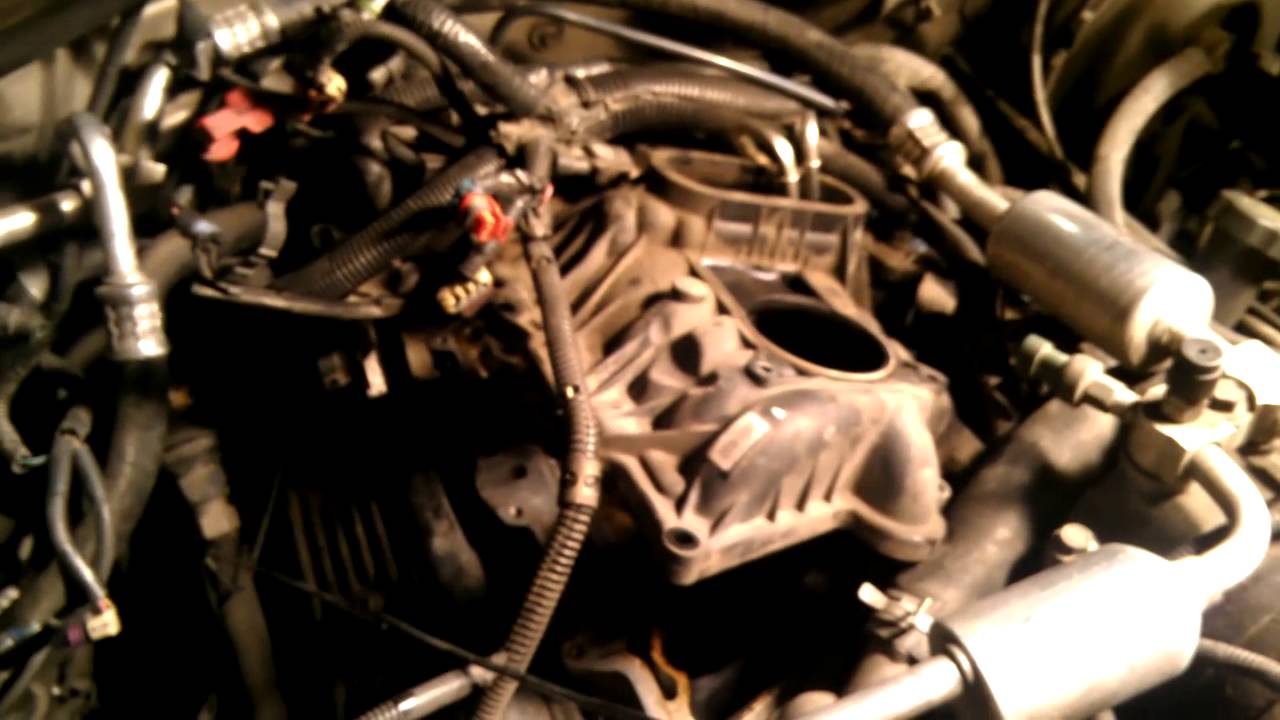 1999 Chevy Tahoe 5.7L V8 fuel pressure regulator.mp4 - YouTube gm 3 8 liter engine vacuum diagram 