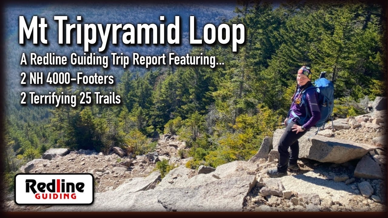 Trip Report Mt Tripyramid Loop ft. Two 4k Summits and Two Terrifying 25 Trails YouTube