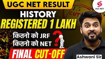 UGC NET History Cut Off 2025 | UGC NET Result 2025 Update | UGC NET Cut Off 2025 Analysis By Ashwani