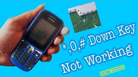 Nokia Ta1203 Mobile *,0,,# Down Key Not Working 100% Solution // *,0,# Down Key Not Working HD Video