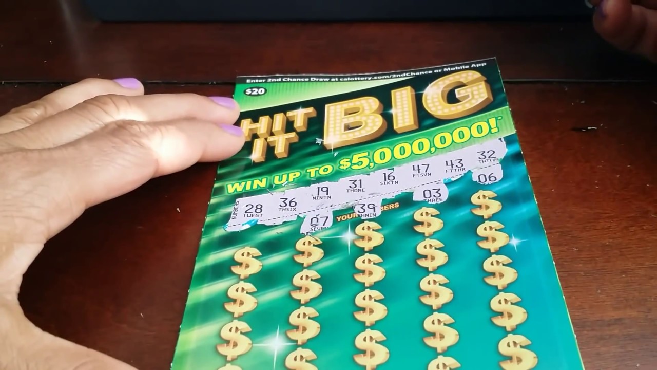 YES!!!!...2 WINNERS!!! HIT IT BIG CALIFORNIA LOTTO SCRATCHER YouTube