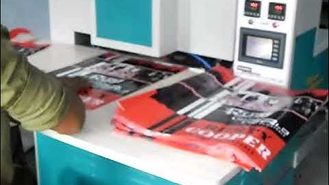 SEMI AUTOMATIC SOFT LOOP HANDLE BAG MAKING MACHINE +918866798888