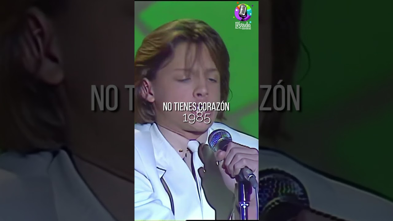 CANCIONES QUE DIERON INICIO A LA CARRERA DE LUIS MIGUEL #shortsvideo #shortvideo #shorts #short