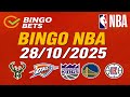 Palpites NBA HOJE - Bingo, Análise e Entradas da NBA (28/10/2025) + Bilhete Pronto!