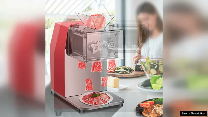 VEVOR Commercial Meat Cutting Machine 551 Lbs/H 850W Meat Shredding Machine 3.5mm Review