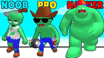 NOOB vs PRO vs HACKER in Zombie Master