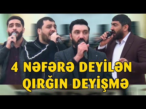 Yep Yeni En Son QIRĞIN Meyxana Deyişme 2024 (Hal Dediyin Nece Olur) - Rüfet L,Zaur,Rüfet D,Fuad