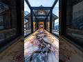 Cherry Blossom Resin Walkway in a Luxury Mountain Cabin#resinfloor #cherryblossom #luxurydesign