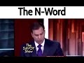 Interviewer dares newscaster to say the nword na 