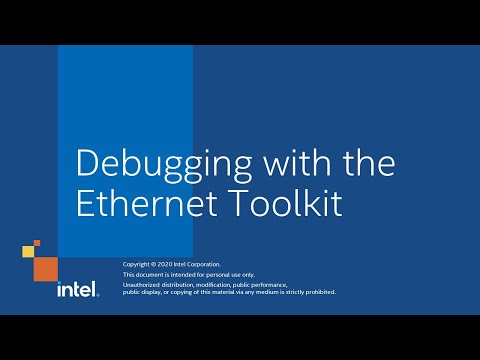 Debugging with the Ethernet Toolkit