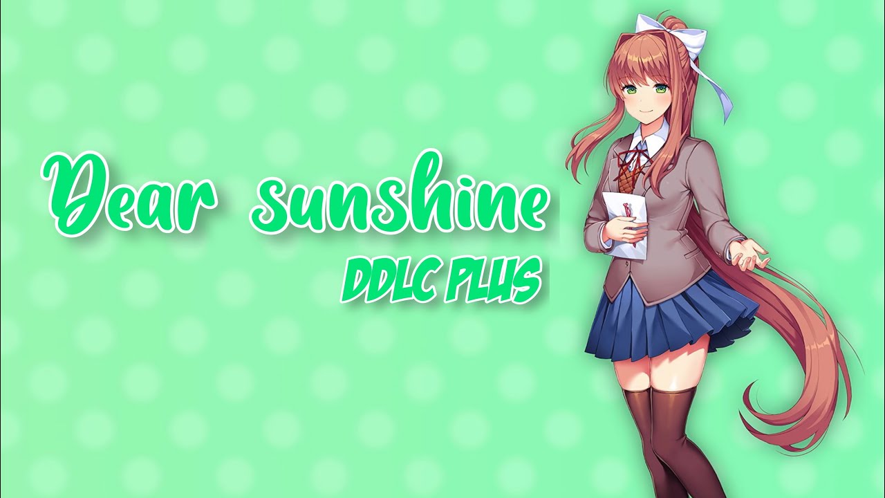 Doki doki literature club | dear sunshine